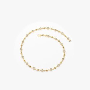 Ruby's Delicate Diamond Bracelet